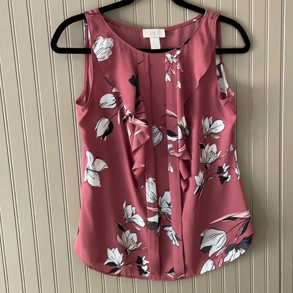 LOFT Tops - Loft Outlet Woven Sleeveless Blouse